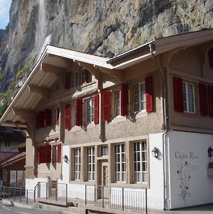 Chalet Rosa Bed and Breakfast Lauterbrunnen Exterior photo