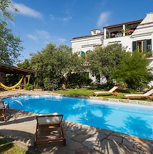 Appartamento in Villa con Giardino privato e piscina Massa Lubrense Exterior photo