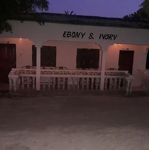 Ebony & Ivory Beach Bungalows Bed and Breakfast Nungwi Exterior photo