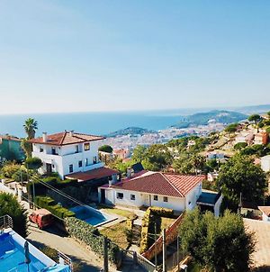 Luxury Villa Investingspain With Sea Views, Pool And Jacuzzi Lloret de Mar Exterior photo